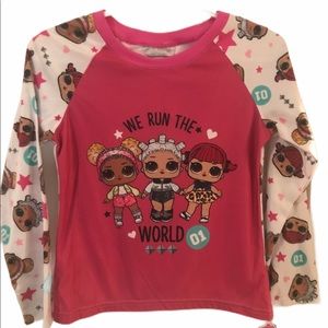 LOL surprise girls pajama top